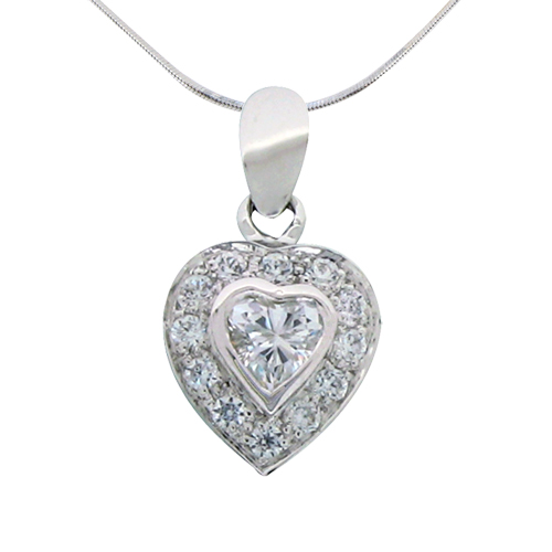 Pretty Heart Shape Pendant