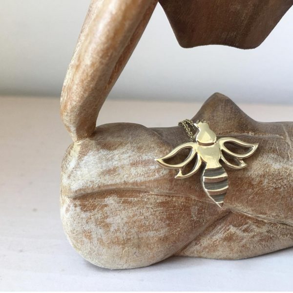 Queen Bee Pendant & Chain