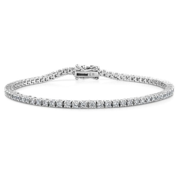 Tennis Bracelet Round (2mm) 4-prong