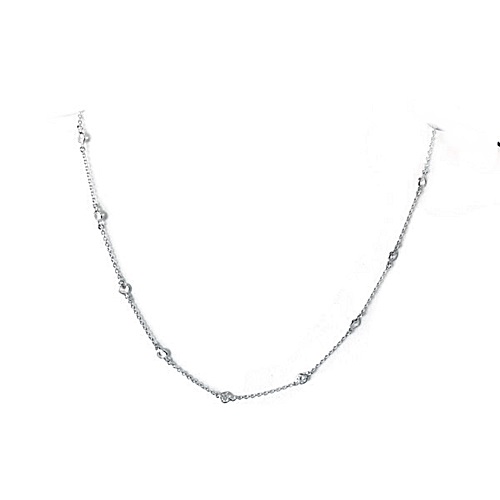 Bezel-set-diamond-necklace