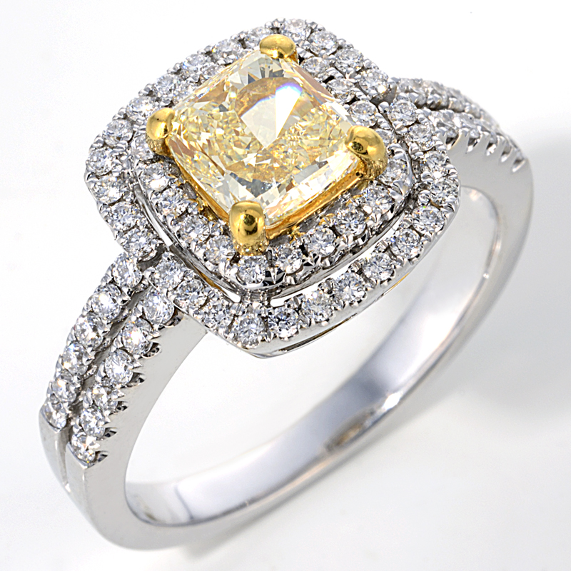 18 carat yellow gold wedding rings